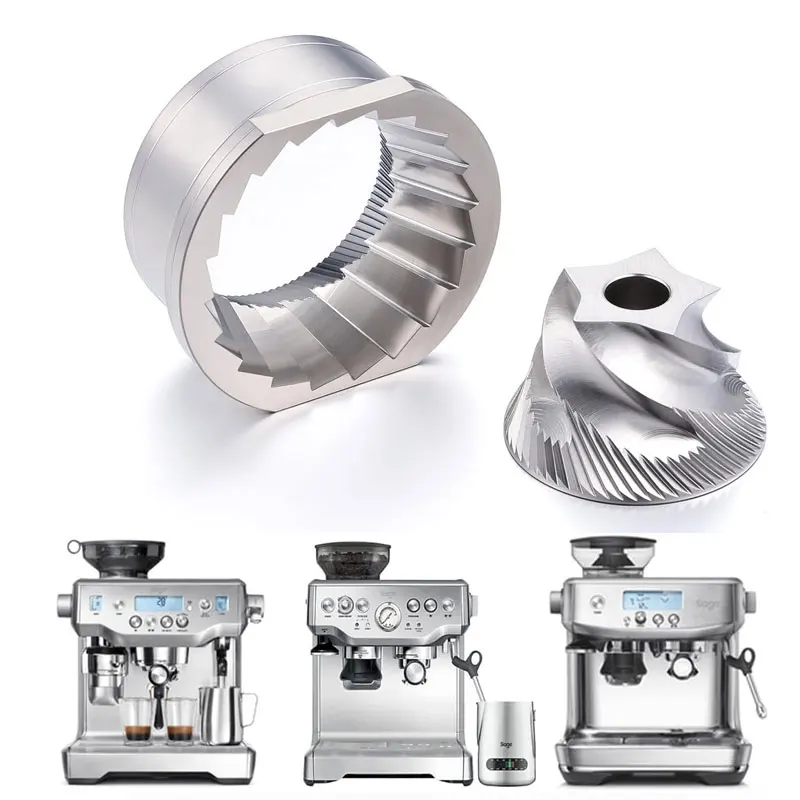 Breville Espresso Barista Touch - Muelas Cónicas Superiores e Inferiores de