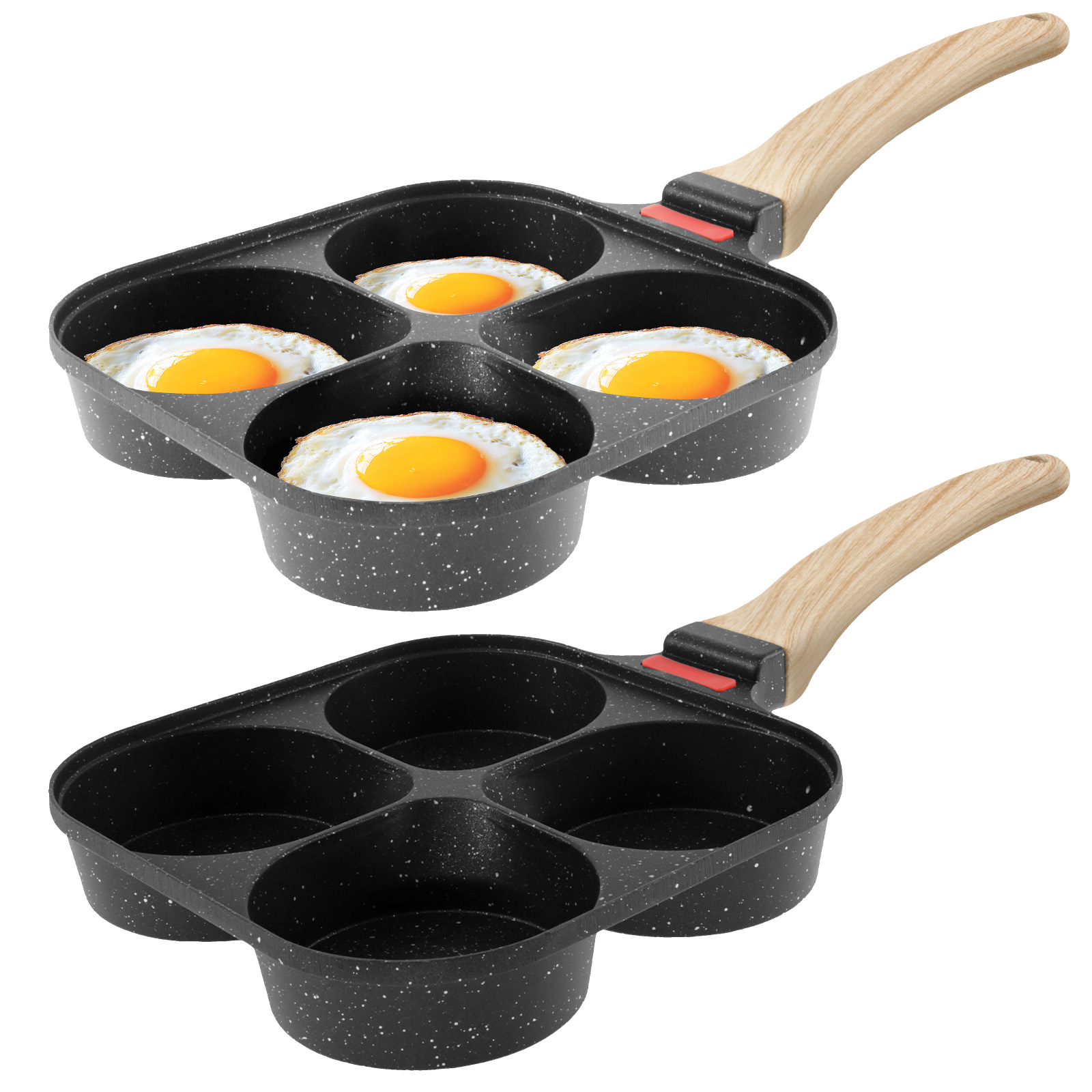 Egg Waffle Pan - Sartén para huevos Sartenes antiadherentes para