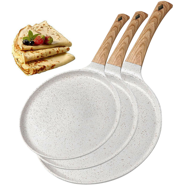 Egg Waffle Pan - Sartén Antiadherente de 20/24/28 cm para