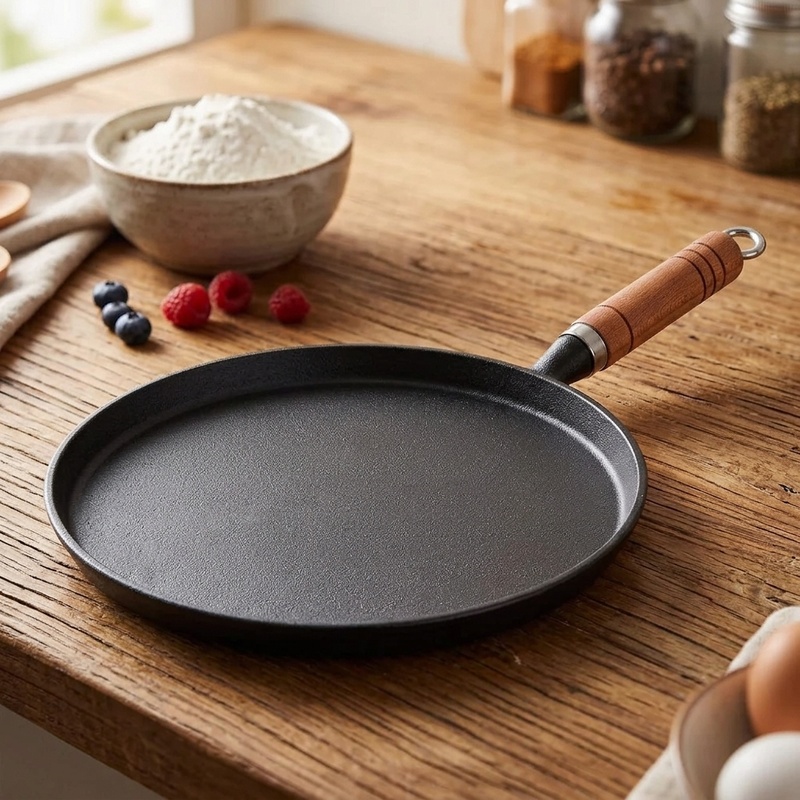 Cast Iron Corn - Sartén de hierro fundido de 20/23/26