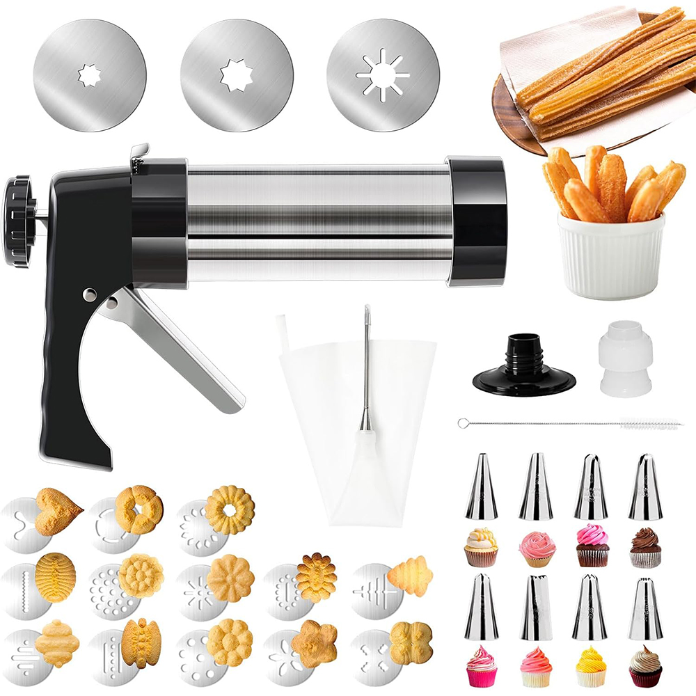 Churros Maker Gun - LMETJMA Kit 3 en 1 para