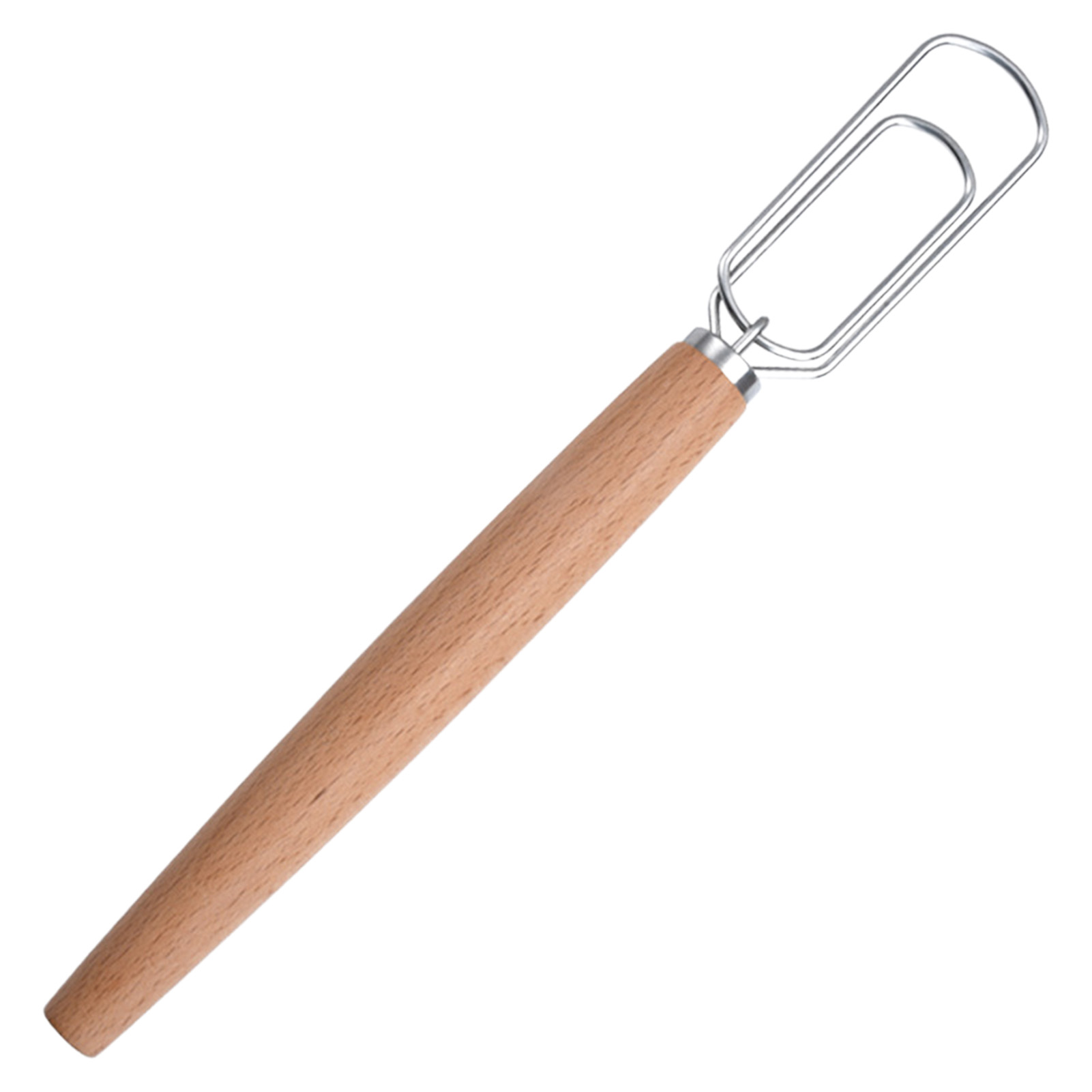 Danish Pancake Pan - Batidor de masa de acero inoxidable