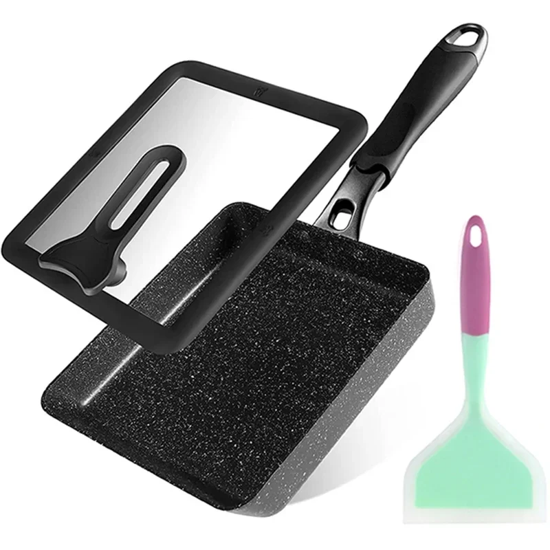 Egg Waffle Pan - Sartén para tortilla japonesa/sartén Tamagoyaki, sartén