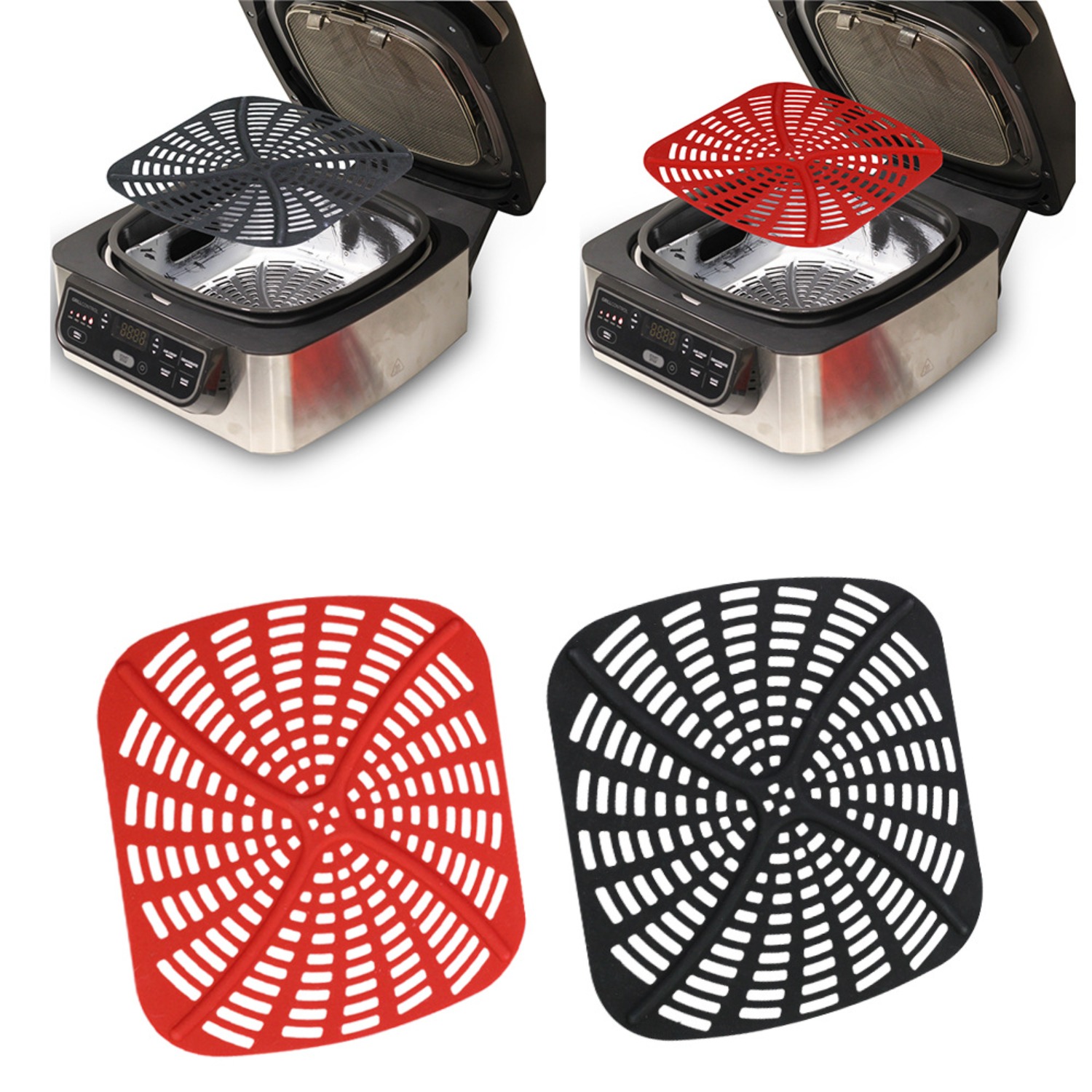 Ninja Air Fryer Af300 - Juego de revestimiento de silicona reutilizable