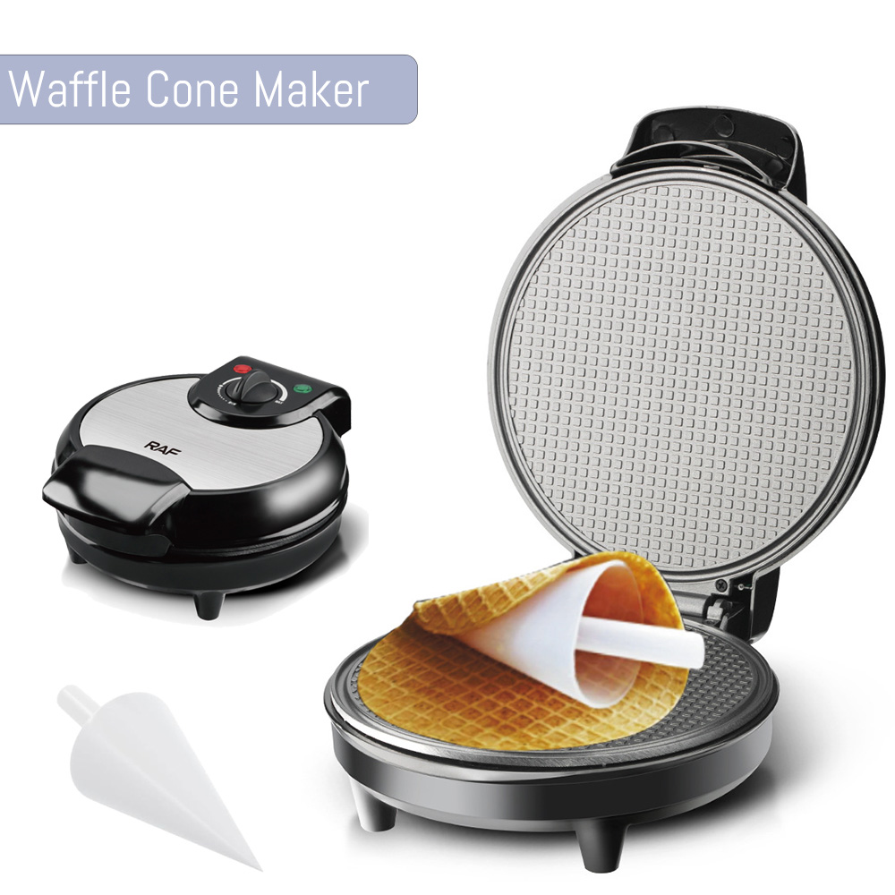 Máquina eléctrica para hacer c - Waffle Cone Maker reseña y precio