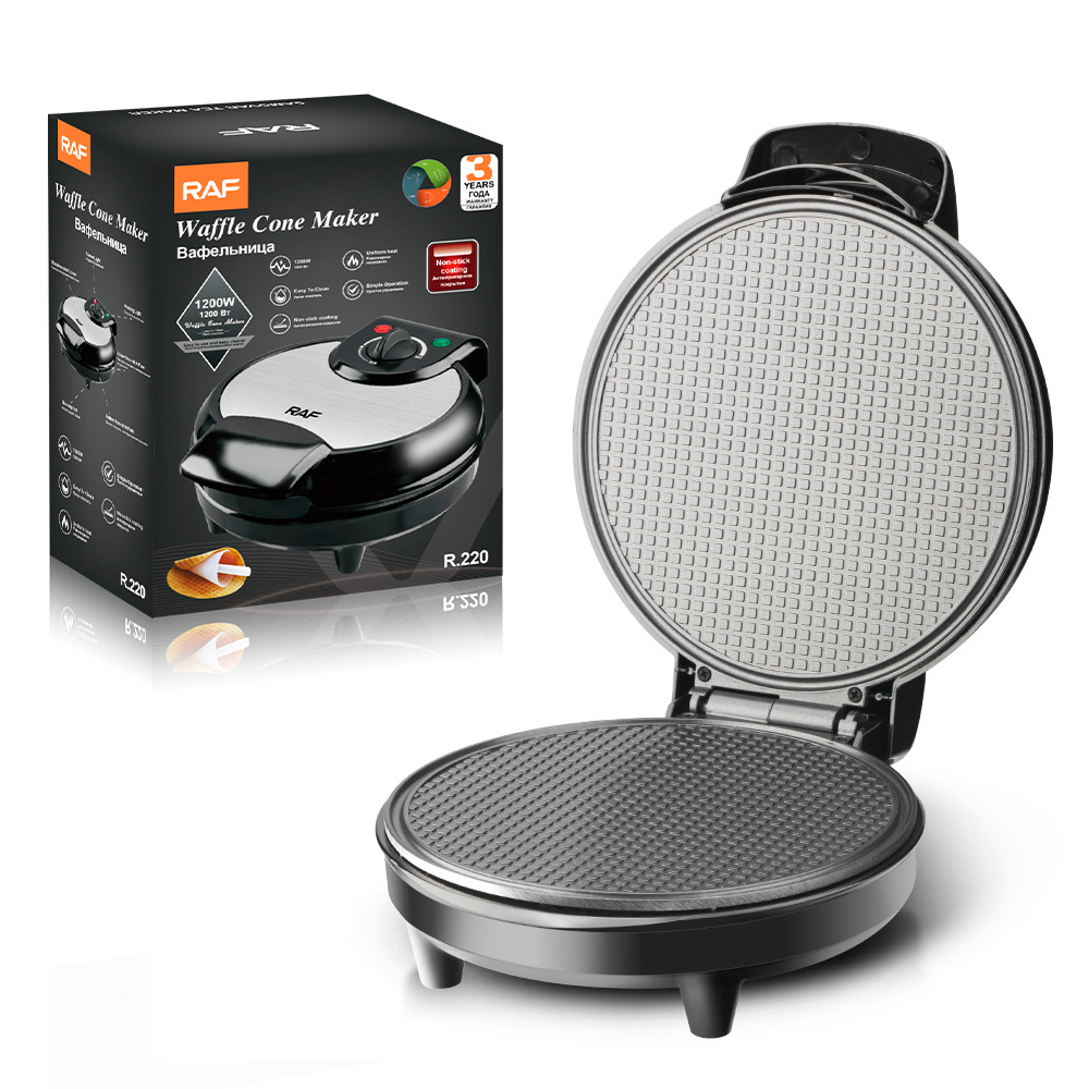 Máquina eléctrica para hacer c - Waffle Cone Maker reseña y precio