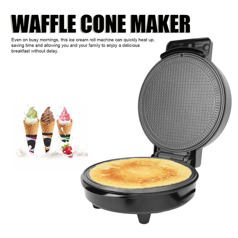 Máquina para hacer conos de he - Waffle Cone Maker reseña y precio