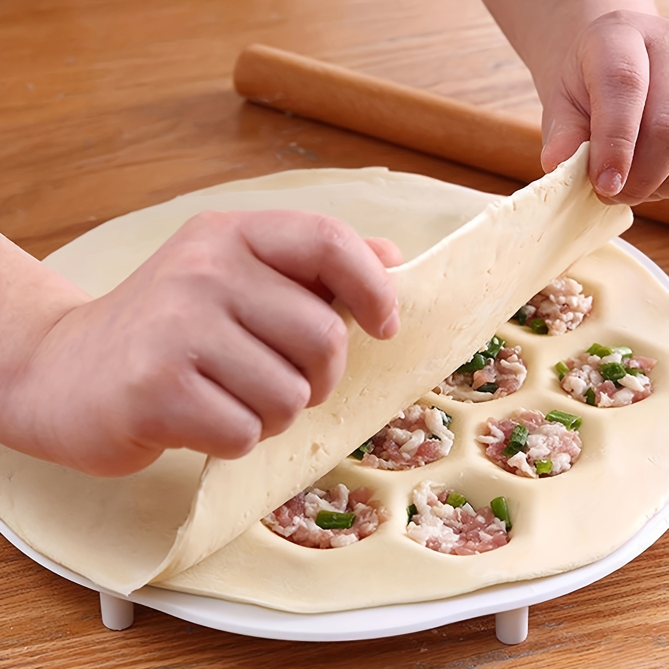 1 unidad: molde Simple para du - Dumpling Press Set reseña y precio
