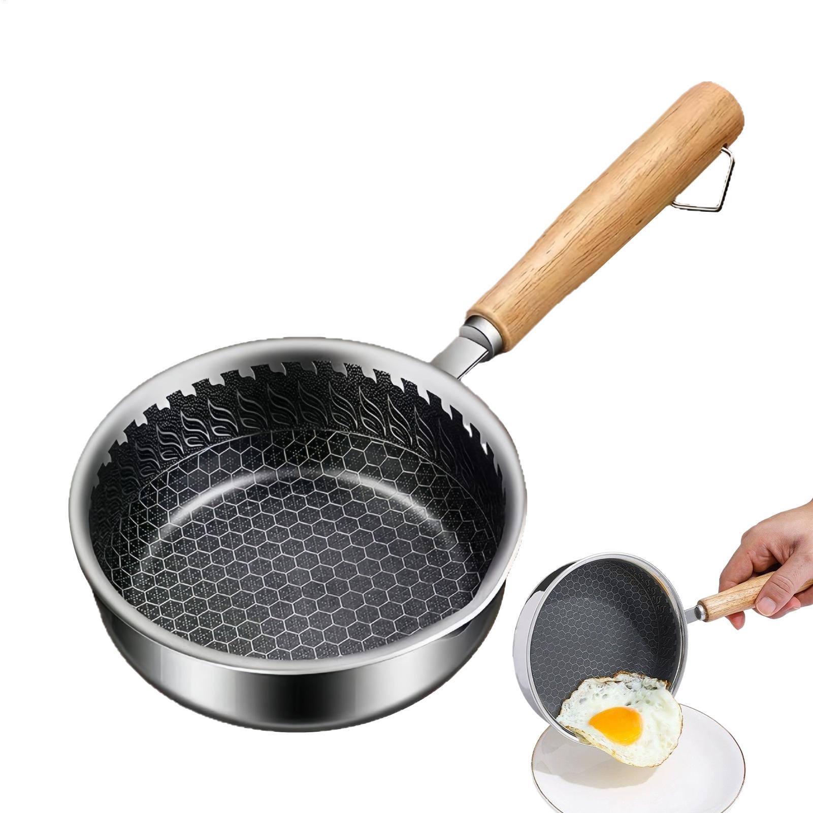 Mini sartén antiadherente con  - Egg Waffle Pan reseña y precio