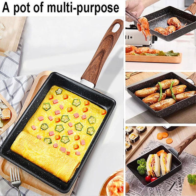 Tamagoyaki sartén para tortill - Cast Iron Corn reseña y precio