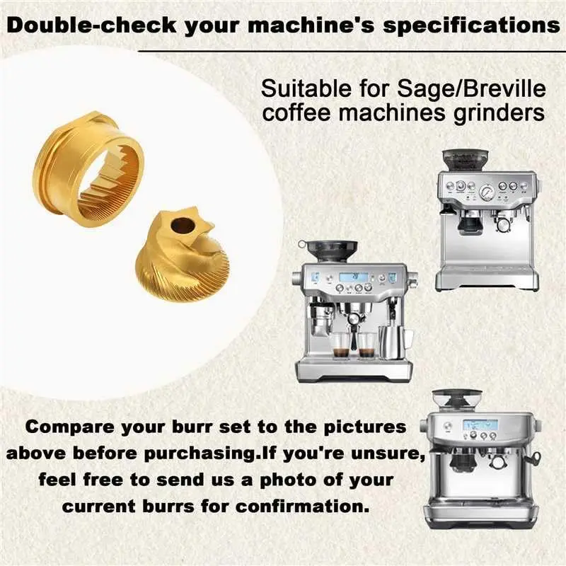 Repuesto de Muelas Cónicas par - Breville Espresso Barista Touch reseña y precio