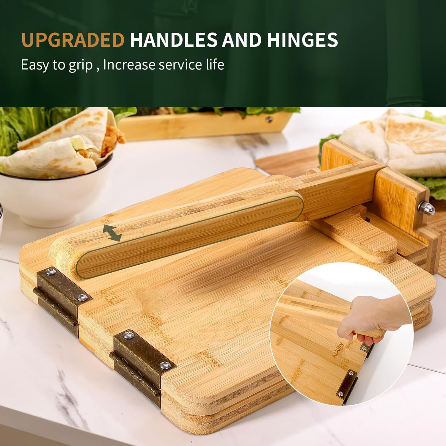 Prensa para hacer tortillas de - Dumpling Press Set reseña y precio