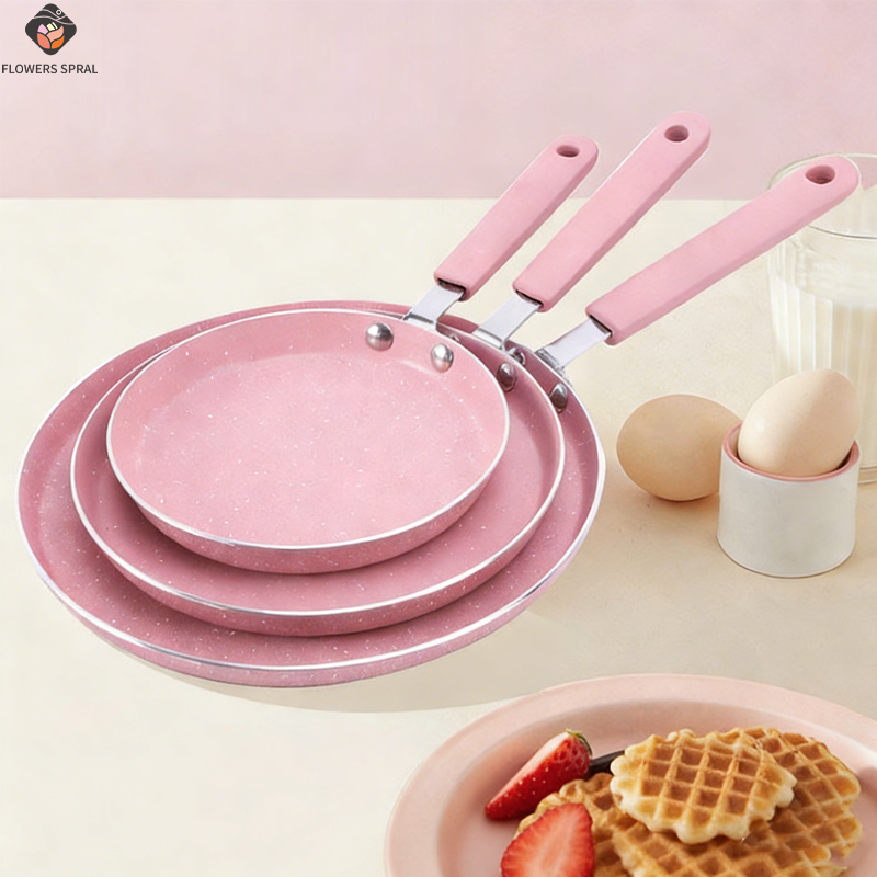 1 sartén antiadherente rosa pa - Egg Waffle Pan reseña y precio