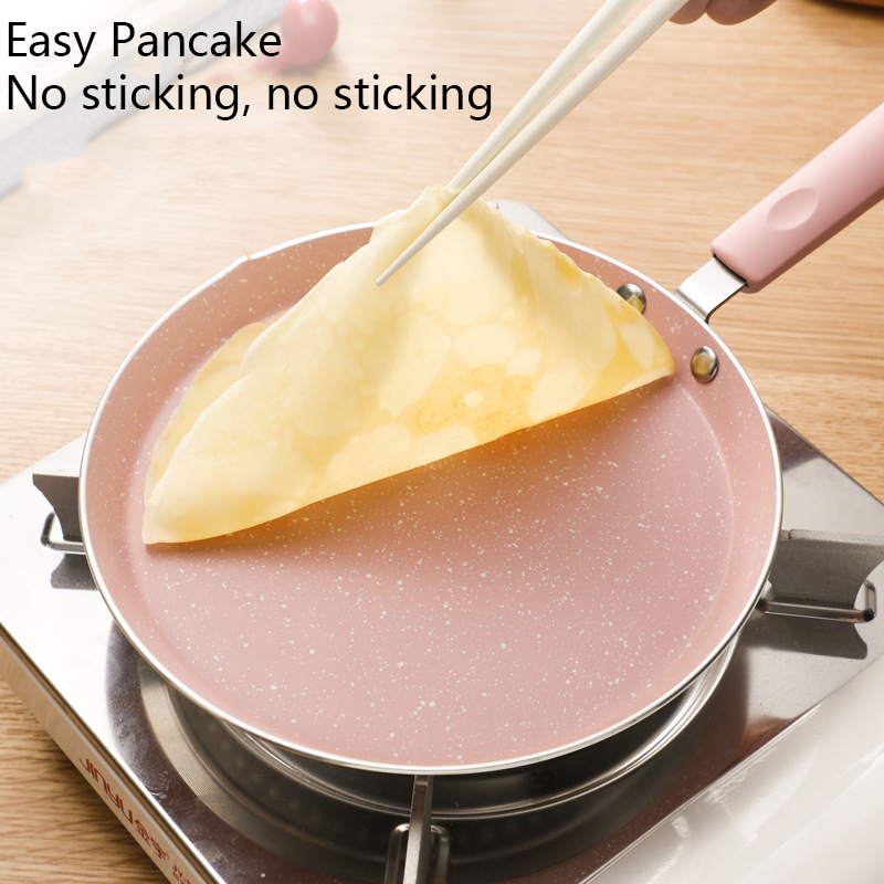 1 sartén antiadherente rosa pa - Egg Waffle Pan reseña y precio