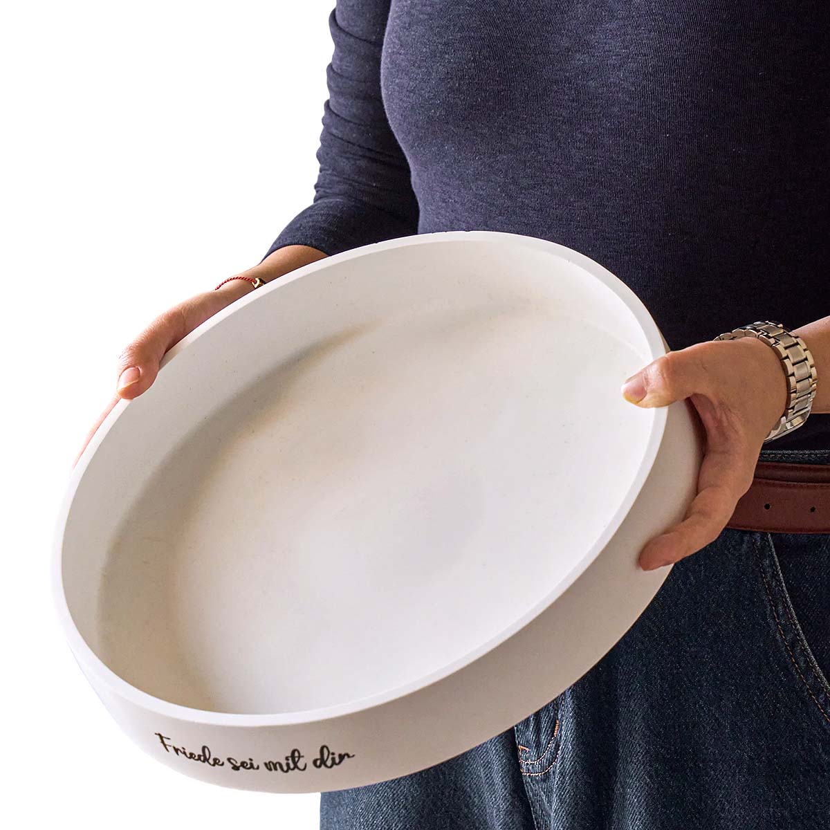 Cuenco redondo de hormigón par - Potsticker Mold reseña y precio