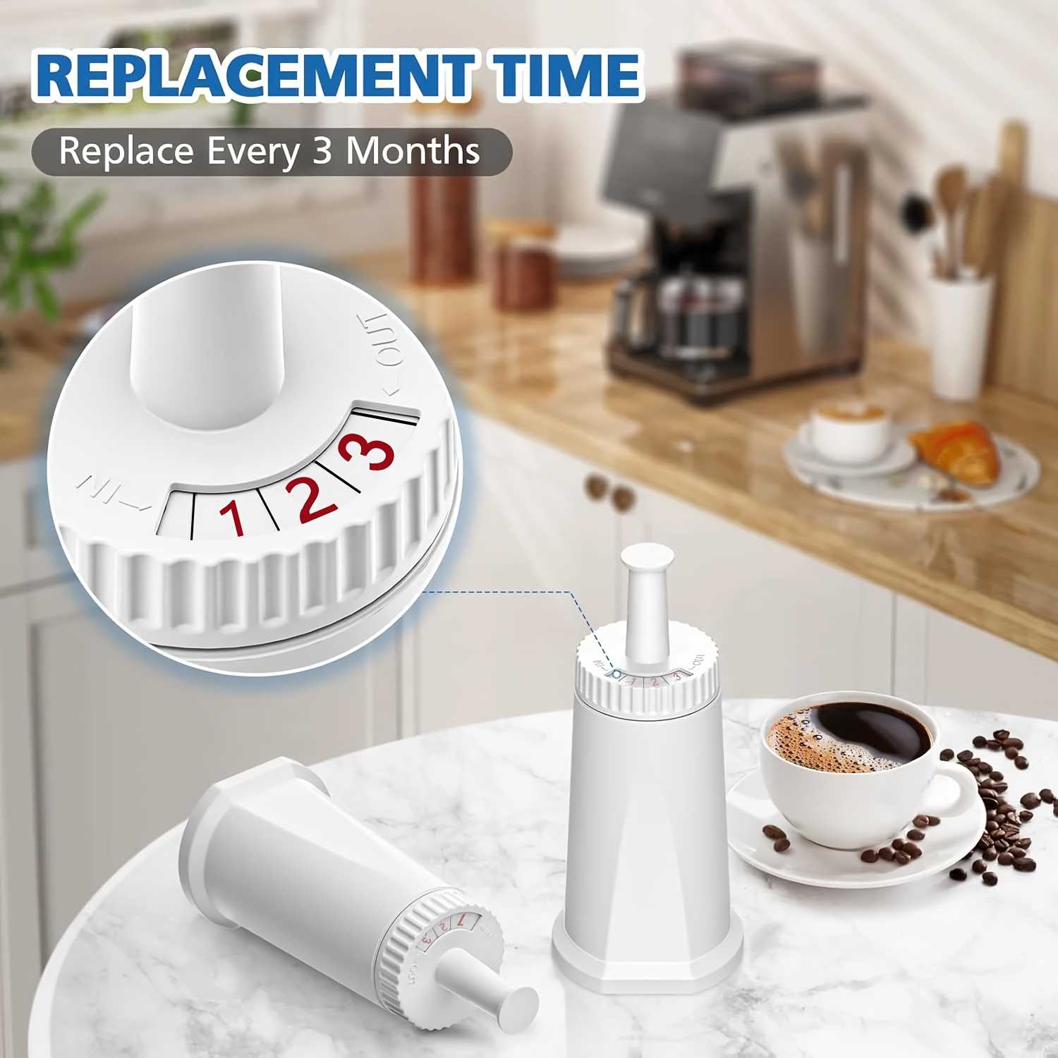Filtro de agua de repuesto par - Breville Espresso Barista Touch reseña y precio