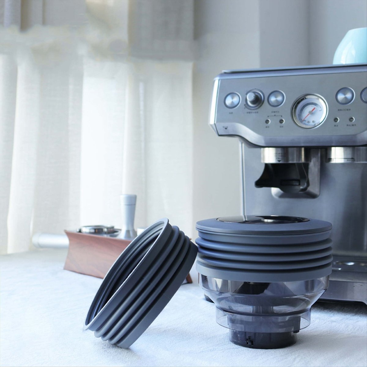 (A25M) Tolva de café de dosis  - Breville Espresso Bes870 reseña y precio