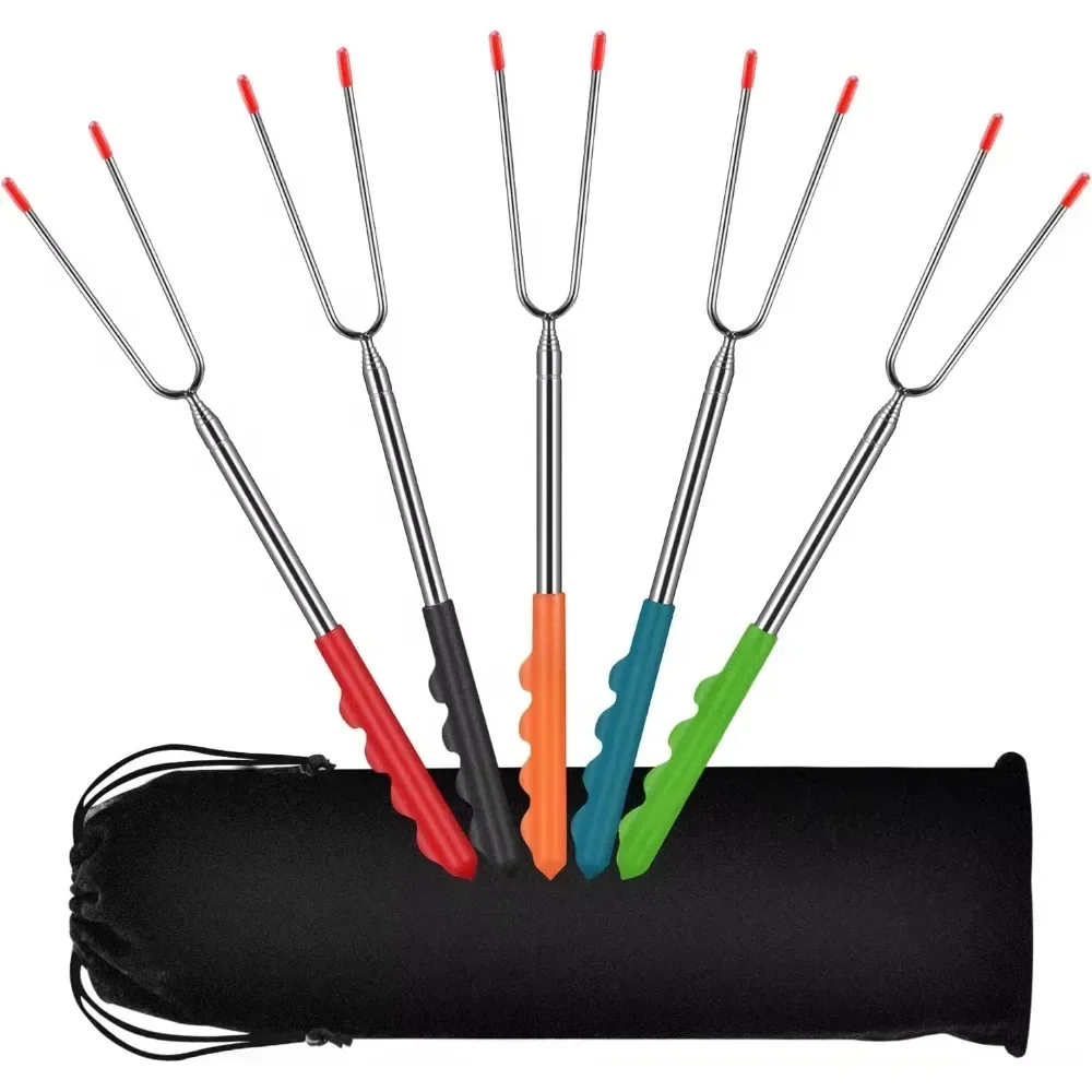 Nuevo Tenedores para barbacoa, - Corn Dog Stick reseña y precio